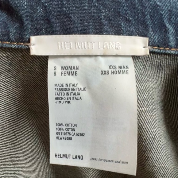 DENIM DRESS - HELMUT LANG - Picture 4 of 4